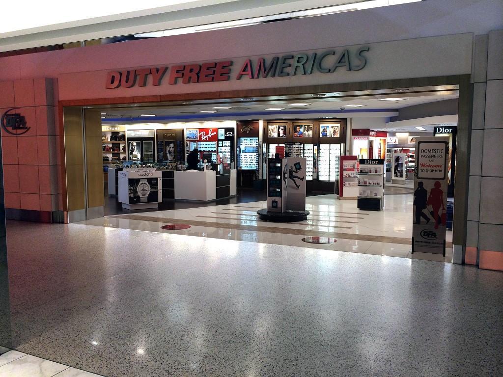 Duty Free Shop JFK International Airport New York 