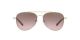 Michael Kors 0MK1045 101411 56 LIGHT GOLD BROWN PINK GRADIENT Metal Woman size 56 sunglasses