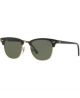 Ray Ban 0RB3016 W0365 51 EBONY/ ARISTA GREEN Acetate Man size 51 sunglasses