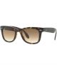 Ray Ban 0RB4105 710/51 54 LIGHT HAVANA CRYSTAL BROWN GRADIENT Nylon Man size 54 sunglasses