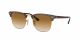 Ray Ban 0RB3716 900851 51 GOLD TOP HAVANA CLEAR GRADIENT BROWN Metal Unisex size 51 sunglasses