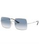 Ray Ban 0RB1971 91493F 54 SILVER CLEAR GRADIENT BLUE Metal Unisex size 54 sunglasses
