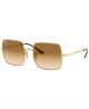 Ray Ban 0RB1971 914751 54 GOLD CLEAR GRADIENT BROWN Metal Unisex size 54 sunglasses