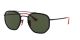 Ray Ban 0RB3748M F02831 52 BLACK GREEN Metal Unisex size 52 sunglasses