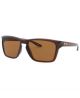 Oakley 0OO9448 944802 57 POLISHED ROOTBEER PRIZM BRONZE Injected Man size 57 sunglasses