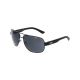 Armani Exchange 0AX2012S 606387 62 SATIN BLACK/BLACK GREY SOLID Metal Man size 62 sunglasses