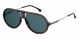 Carrera  sunglasses For Him with a HAVANA frame and BLUE lens with a lens width of 60mm and model number Carrera 1020/S
